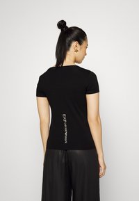 EA7 Emporio Armani Triko s potiskem - black/gold