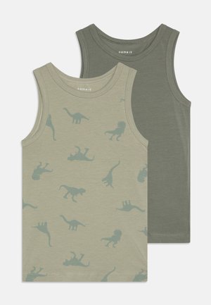 NMMTANK DINO 2 PACK - Caraco - agave green