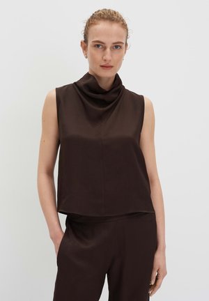 Blouse - dark espresso