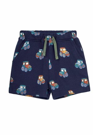 JoJo Maman Bébé 2-PACK REGULAR FIT - Pantaloni de trening - navy blue tractor