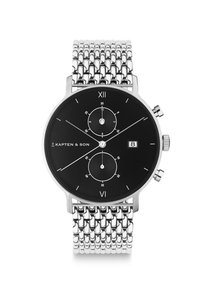 Unausgewählt, silver coloured black