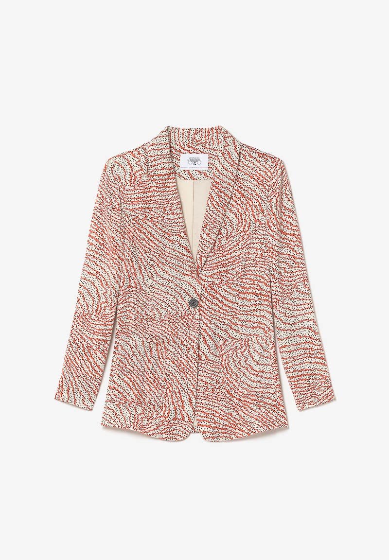 Le Temps Des Cerises Blazer rouge ZALANDO
