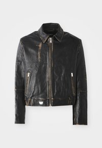 1997 VINTAGE JACKET - Veste en cuir - black
