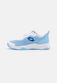 MIRAGE 700 ALR - All court tennisskor - airy blue/pacific blue/all white