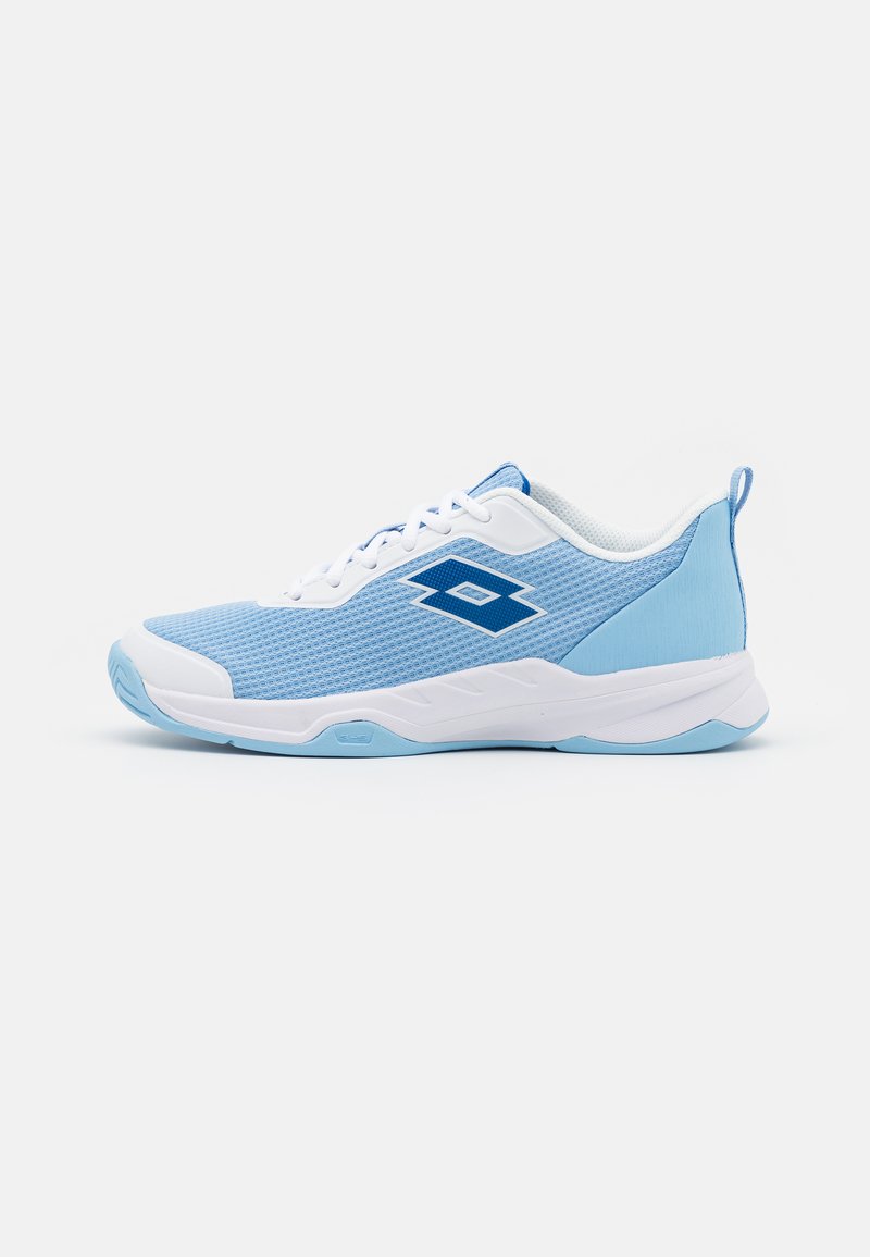 Lotto MIRAGE 700 ALR - Teniszcipők többféle pályához - airy blue/pacific blue/all white