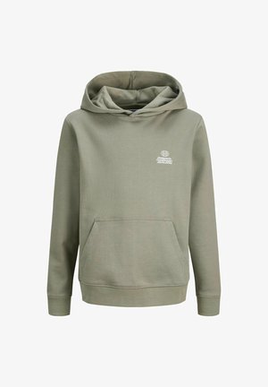 Pulover s kapuco - vetiver