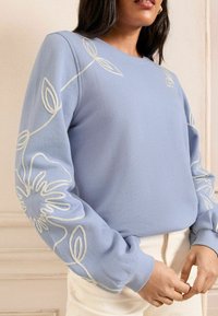 Love & Roses Sportinis megztinis - pale blue floral cornelli