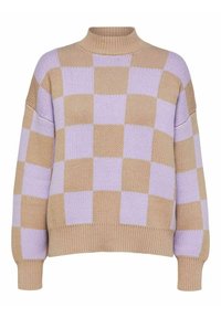 Selected Femme Stickad tröja - light brown