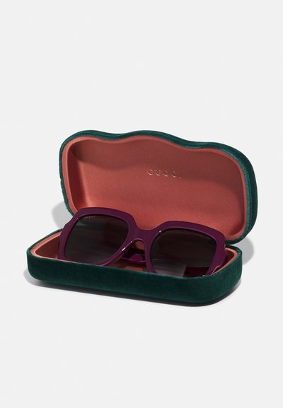 Gucci Sunglasses - burgundy/grey