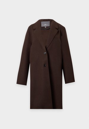 ONLY Carmakoma, CARCARRIE BONDED COAT - Manteau classique - hot fudge