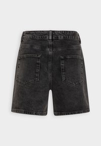 Selected Femme SLFKRISTA - Džinsiniai šortai - black denim