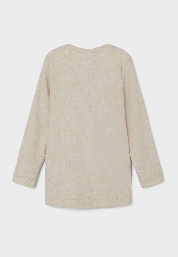 NMMKAB - Long sleeved top - peyote melange2