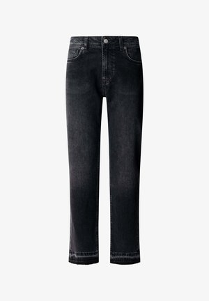 Pepe Jeans, STRAIGHT JEANS MW ARROW - Džínsy s rovným strihom - worn deep black