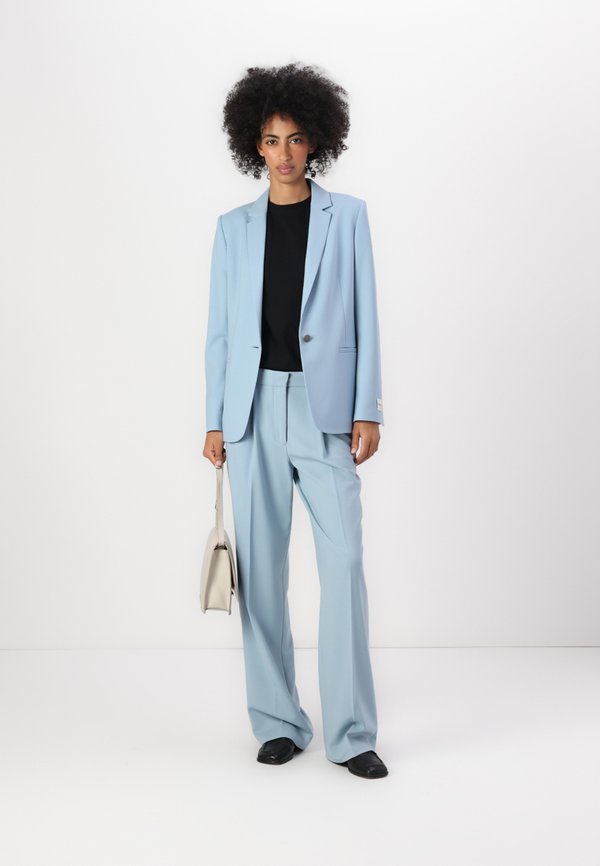 STRETCH WIDE LEG PANT - Trousers - arona2