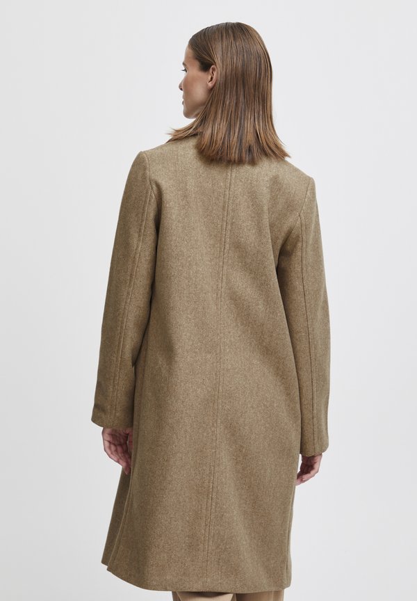 BYCILIA - Classic coat - tiger's eye melange2