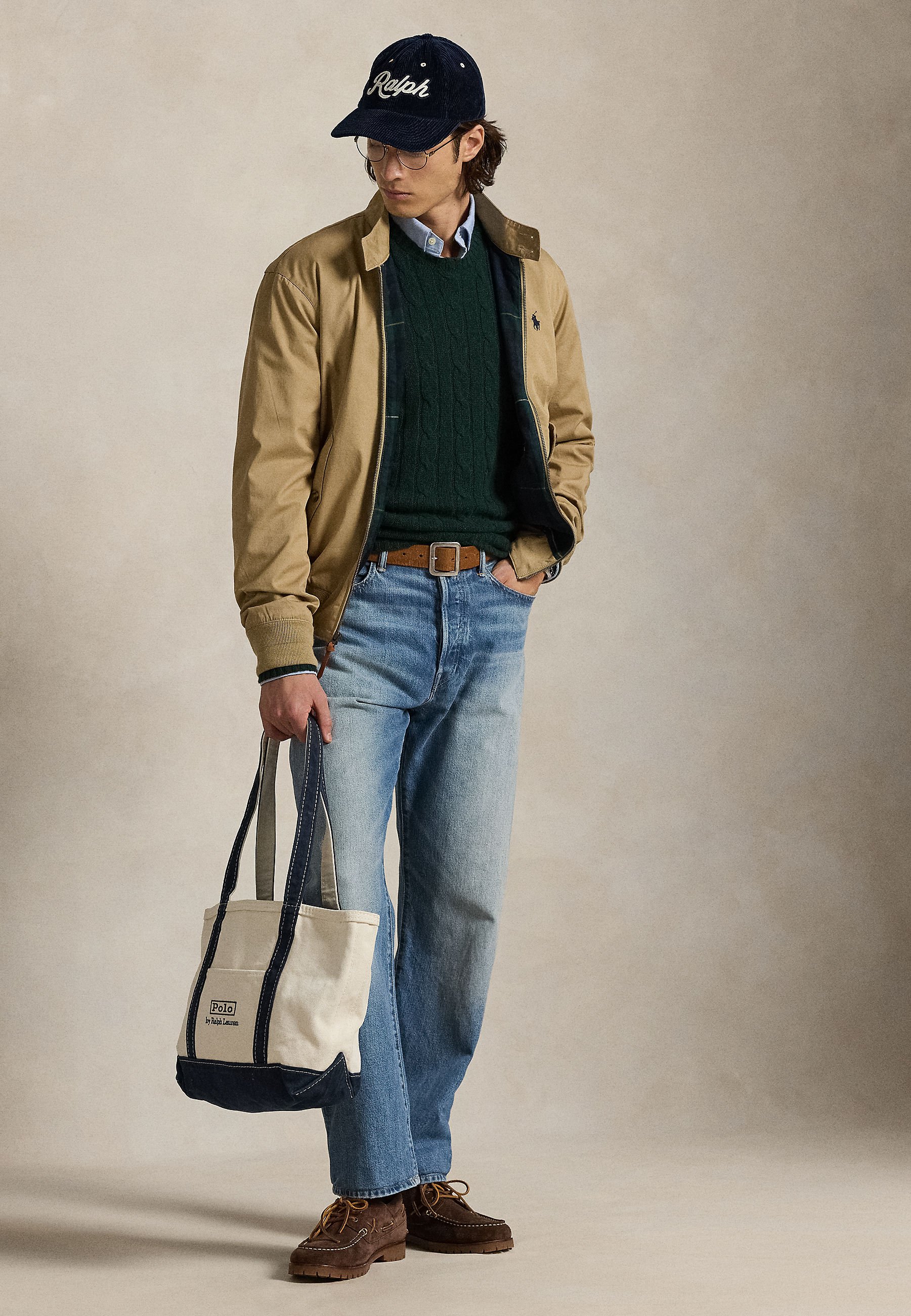 Polo Ralph Lauren BI-SWING - Jachetă de vânt - khaki uniform/bej