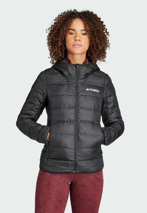 TERREX MULTI LIGHT DOWN HOODED - Bunda z prachového peří - black