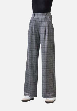 LASCANA, LASCANA SCHLUPFHOSE - Trousers - grau kariert