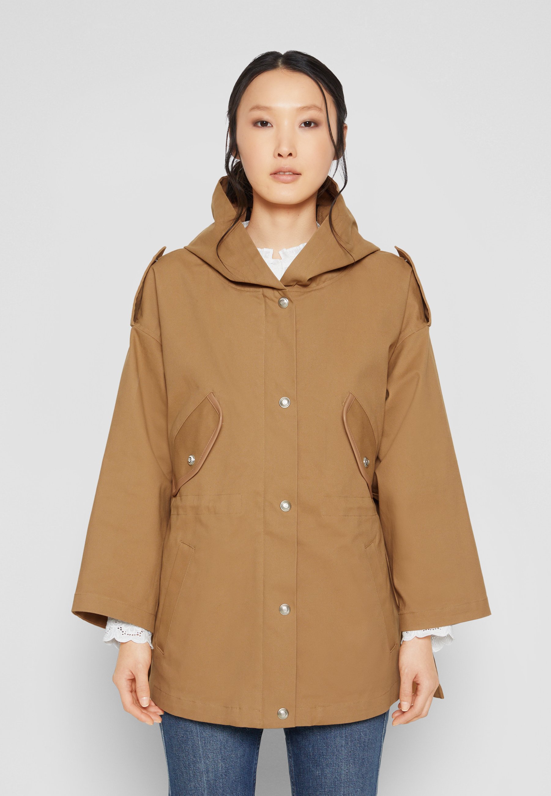 maje parka coat