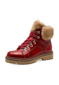 Tamaris ELEGANTE - Stivali da neve  - red patent