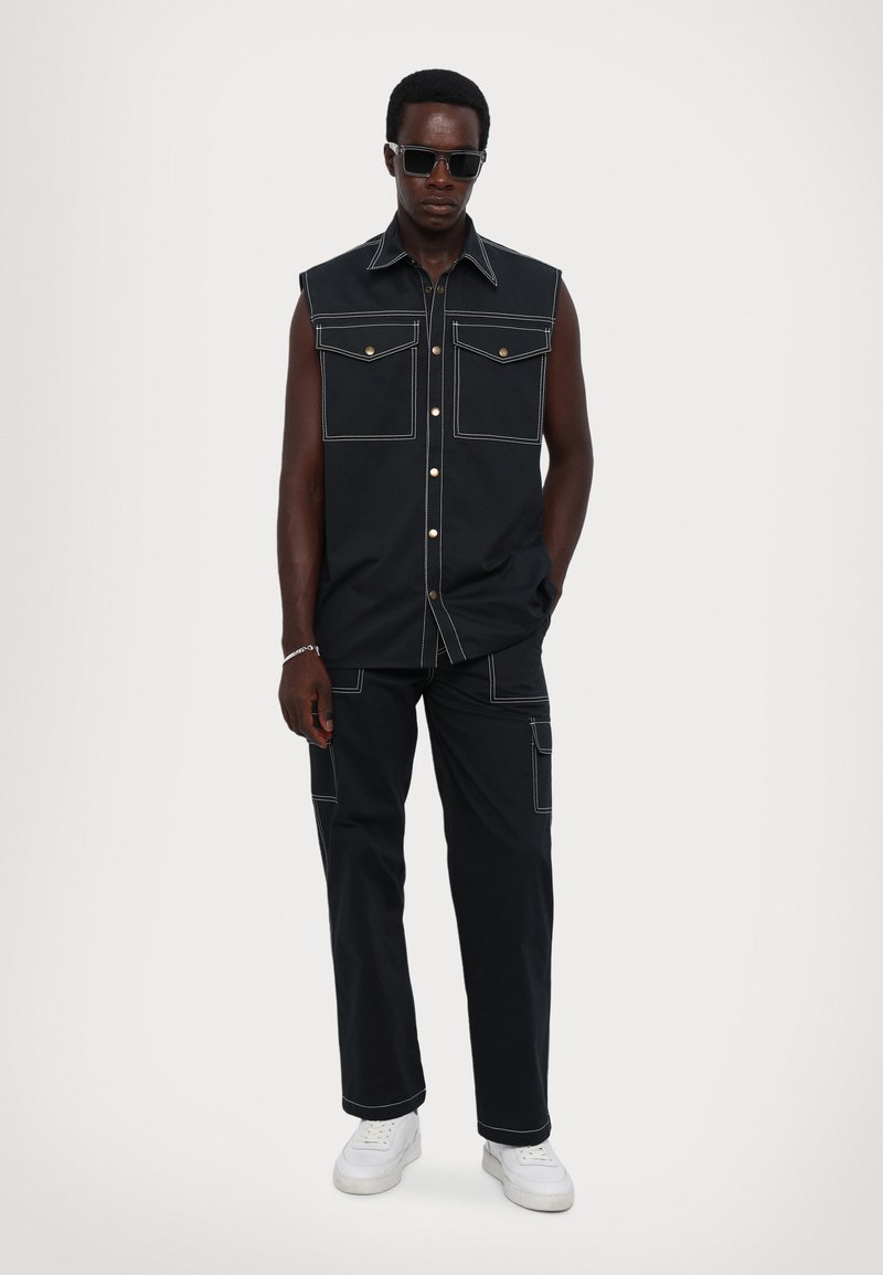 HOUSE OF JAFFA - UTILITY UNISEX - Weste - black, Vergrößern