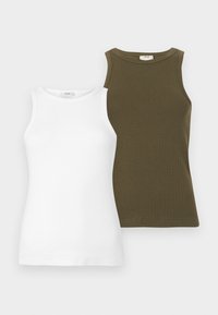 JDYVAYA TANK 2 PACK  - Top - kalamata/white