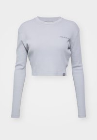 NEWINGTON GARMENT WASH TEE - Bluză cu mânecă lungă - ultimate gray