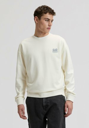 LONG SLEEVE WW ESSENTIAL CREW RELAXED FIT - Sweatshirt - natural