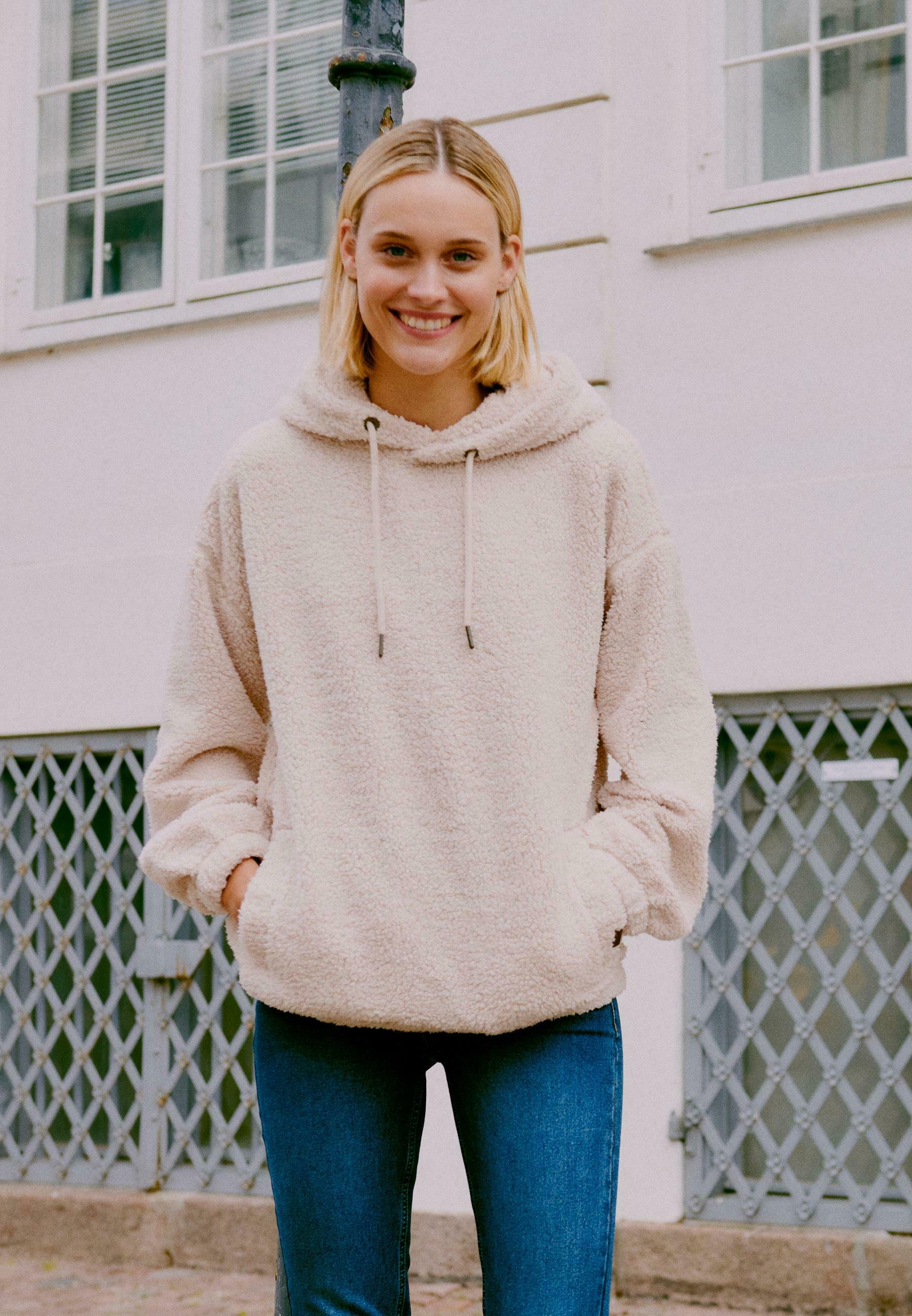 Kani Signature Teddy Karl Kani Pullover Beige Pullover Teddy Kani