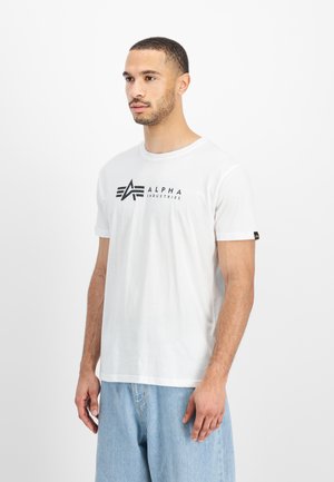LABEL 2 PACK - T-shirt con stampa - black/white