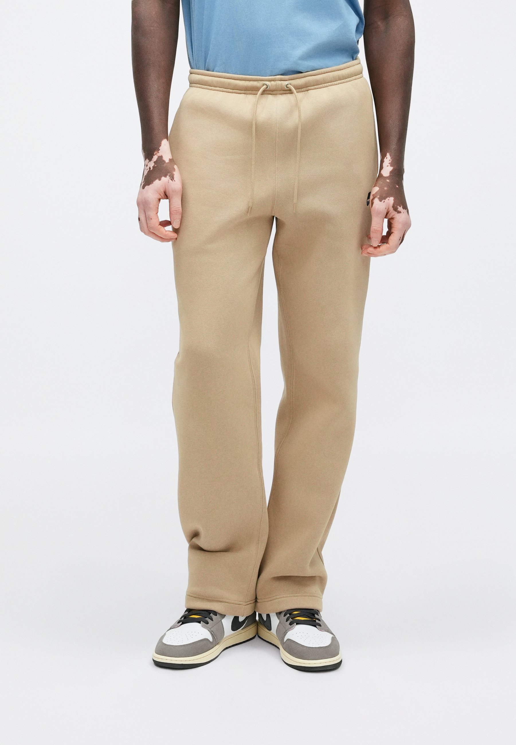 asos nike beige tracksuit