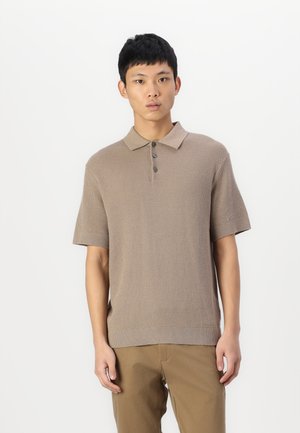 Jack & Jones PREMIUM JPRCCCOOPER - Polo - greige