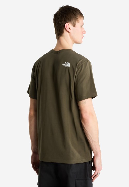 The North Face M EVOLUTION HALF DOME REGULAR SHORT SLEEVE TEE - Sports T-shirt - new taupe green — foto 3