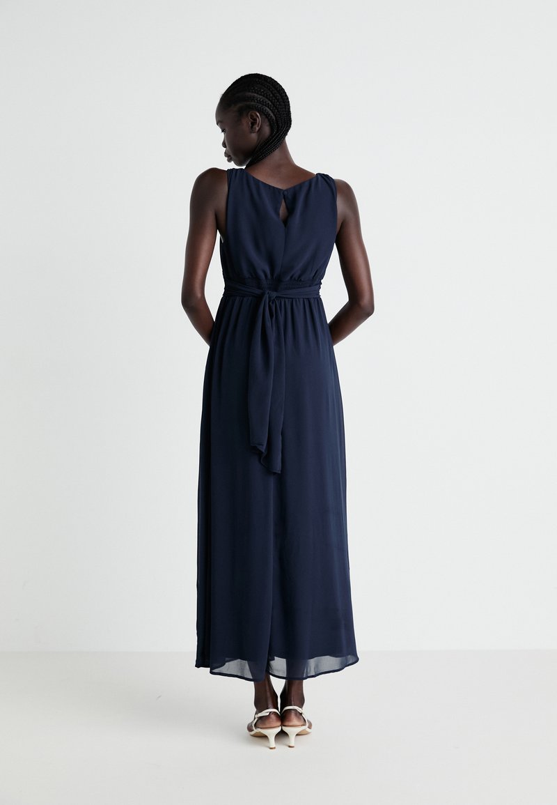 Robe Imprimee Sud Expresse Robe Milumia Women's Button Up V Neck Half  Sleeve Split Flowy Plain Party Maxi Dress