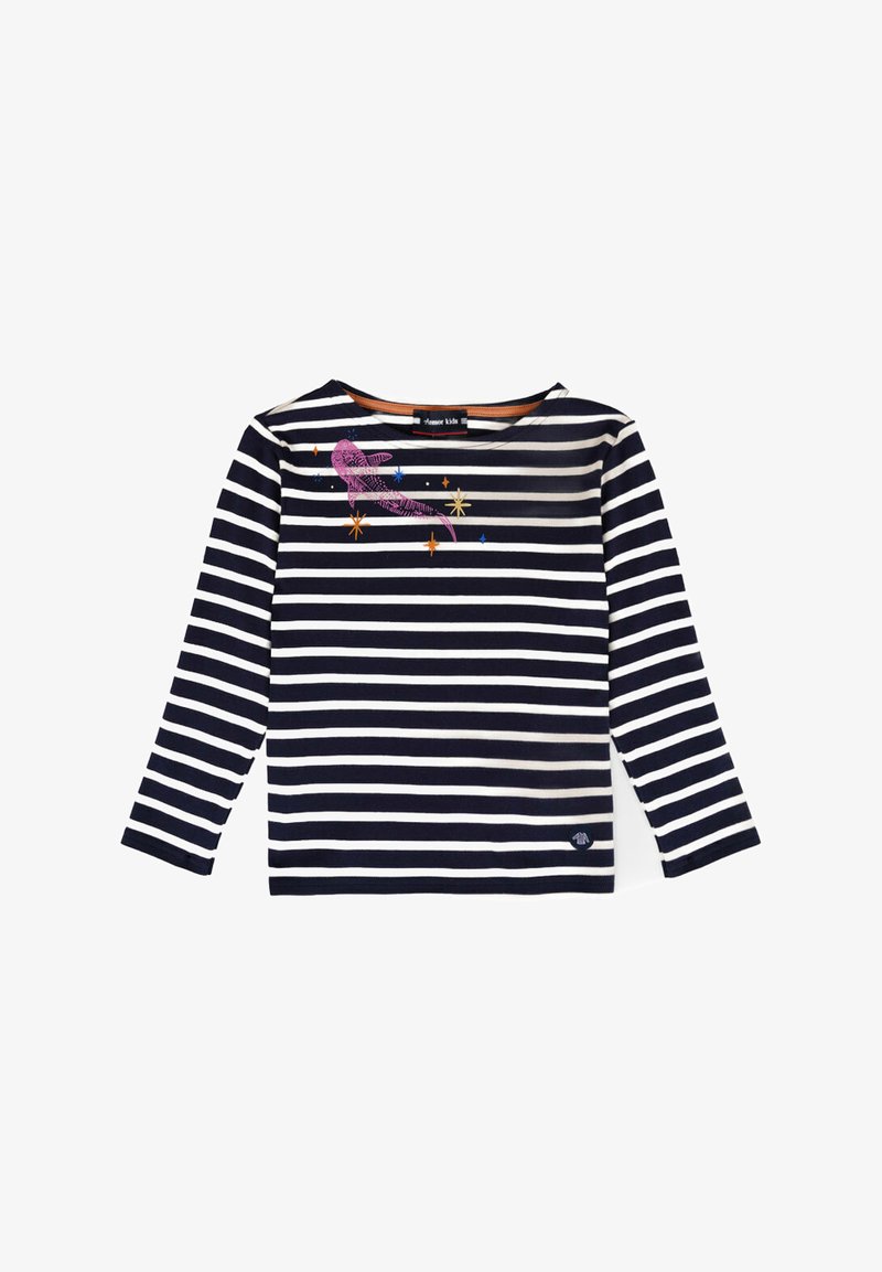 Armor lux OCEAN - T-shirt à manches longues - marine deep scotch