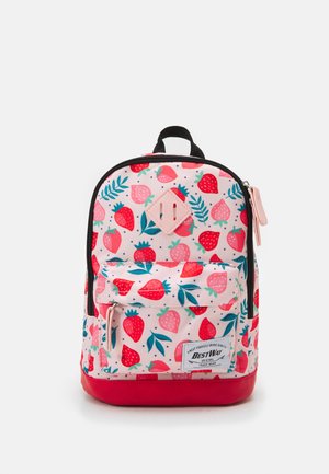 MINI KIDS SET BACKPACK AND CASE UNISEX - Rucksack - red