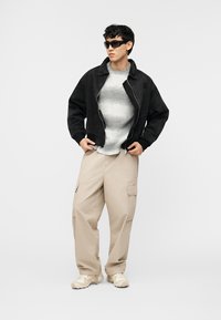 FAVELA Τζιν μπουφάν - black washed