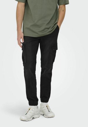 Only & Sons Traperice suženog kroja - washed black