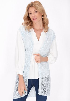Vest - light blue multicolor