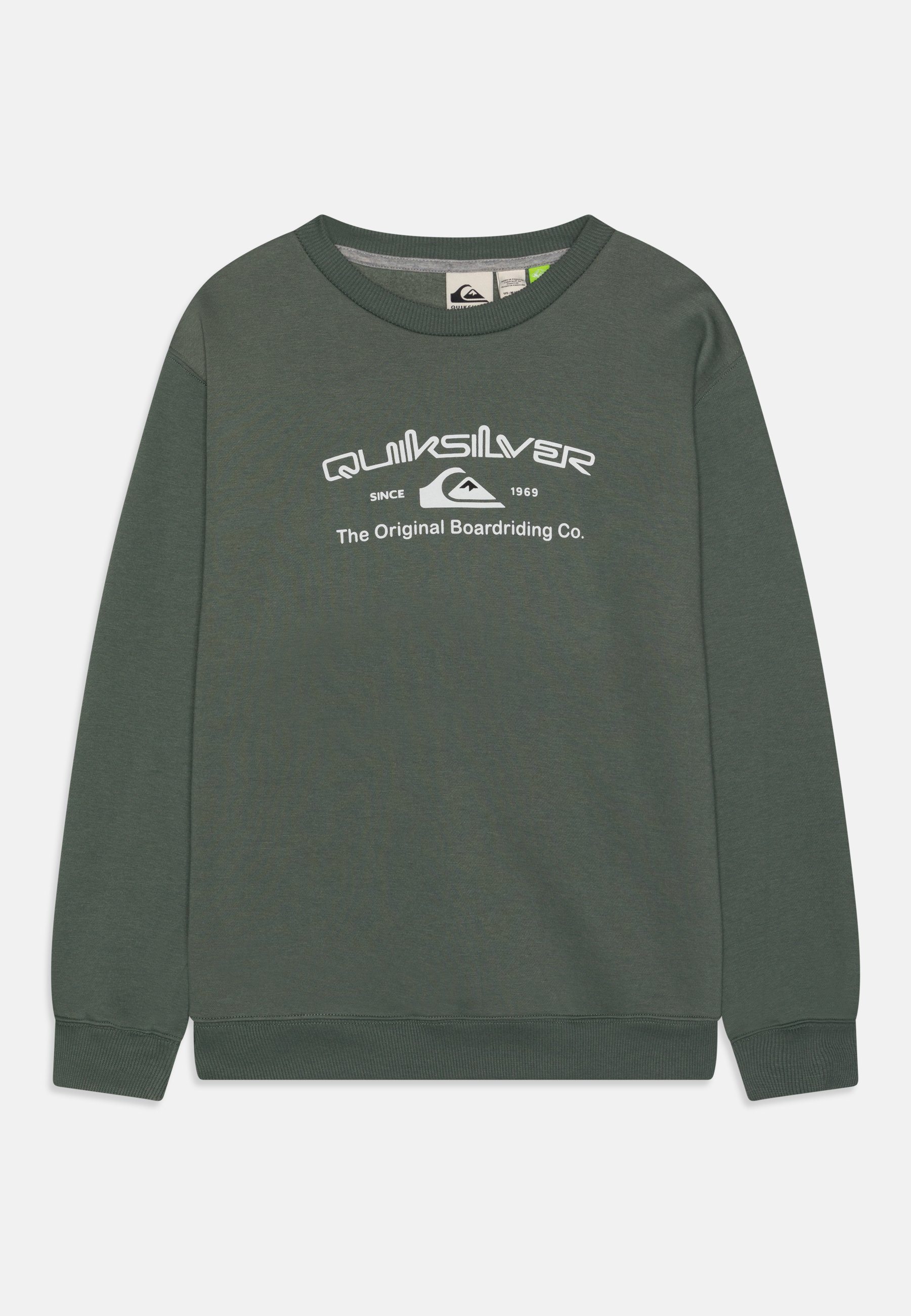 Quiksilver GRAPHIC CREW YOUTH Sweatshirt laurel wreath/khaki