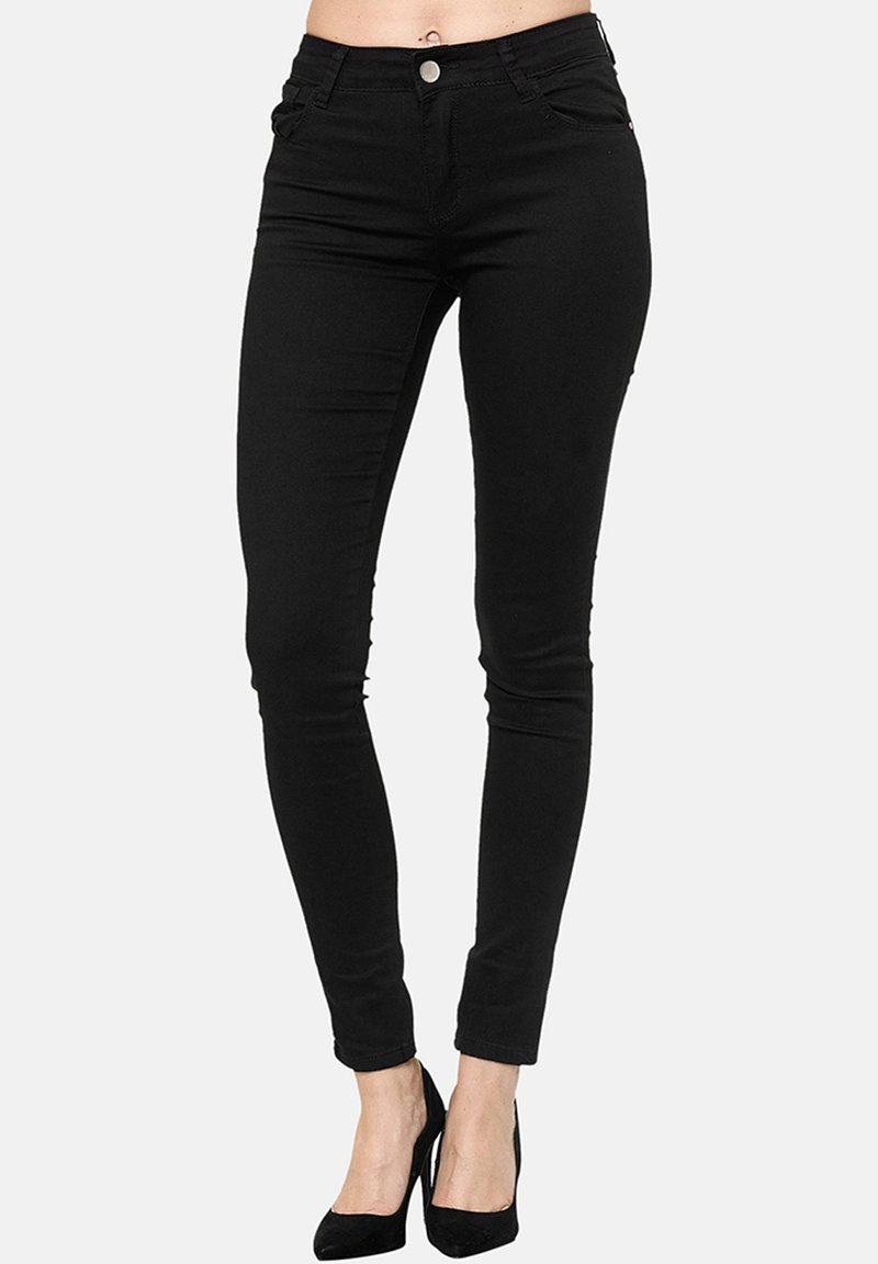 Elara STRETCH - Vaqueros slim fit - schwarz