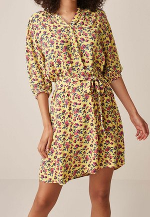 Robe chemise - yellow