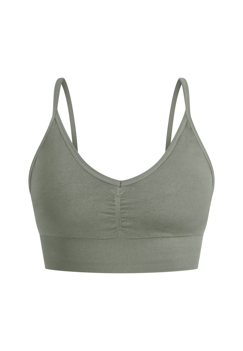 Smilodox Sport-bh met light support olijfgroen