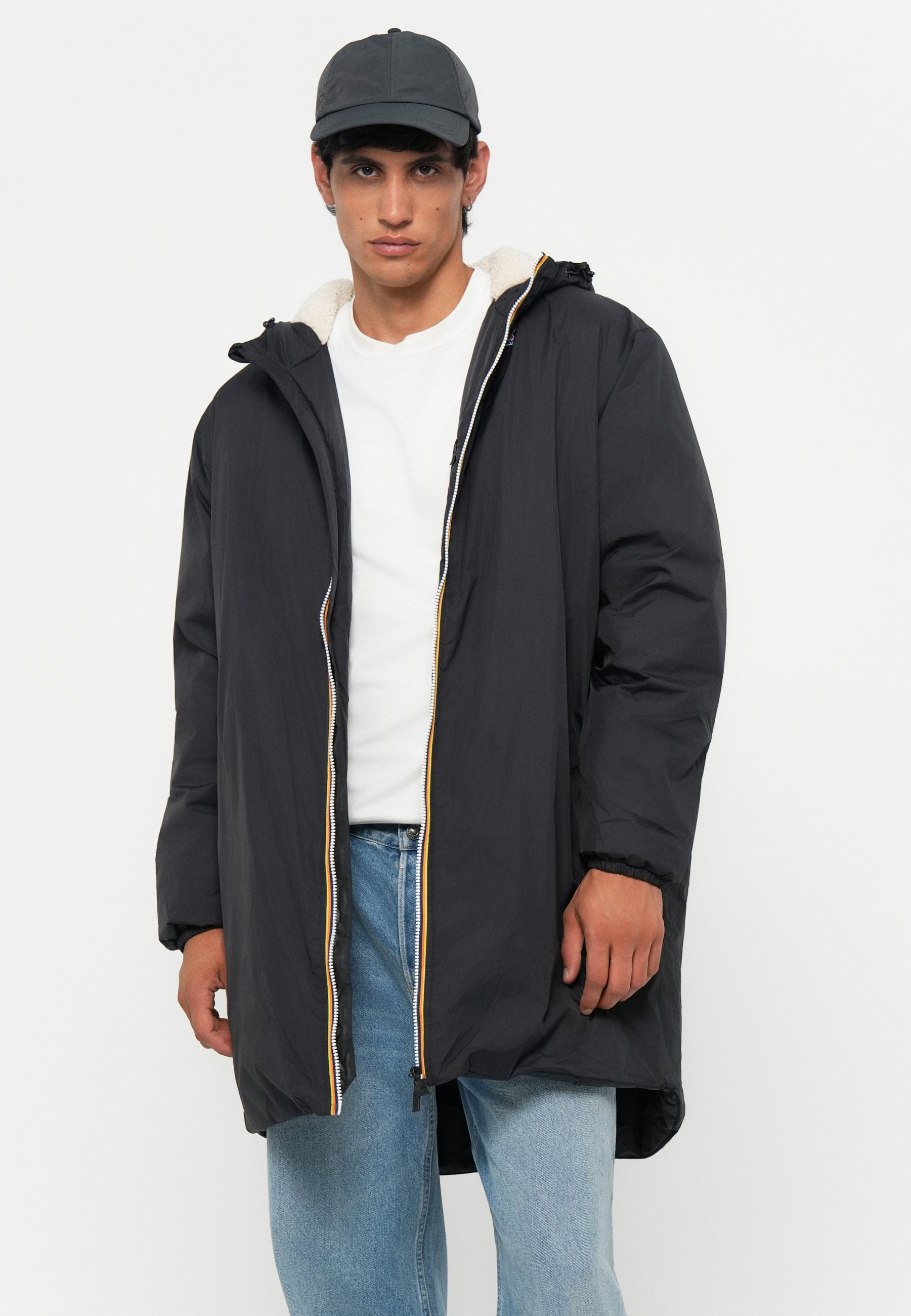 K-Way LE VRAI EIFFEL EAST UNISEX - Manteau d'hiver - black pure
