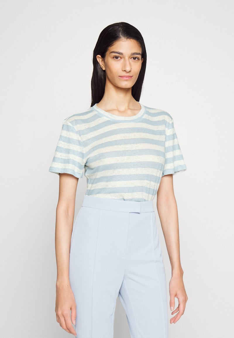 BOSS ENELL - T-shirt estampada - blue-grey