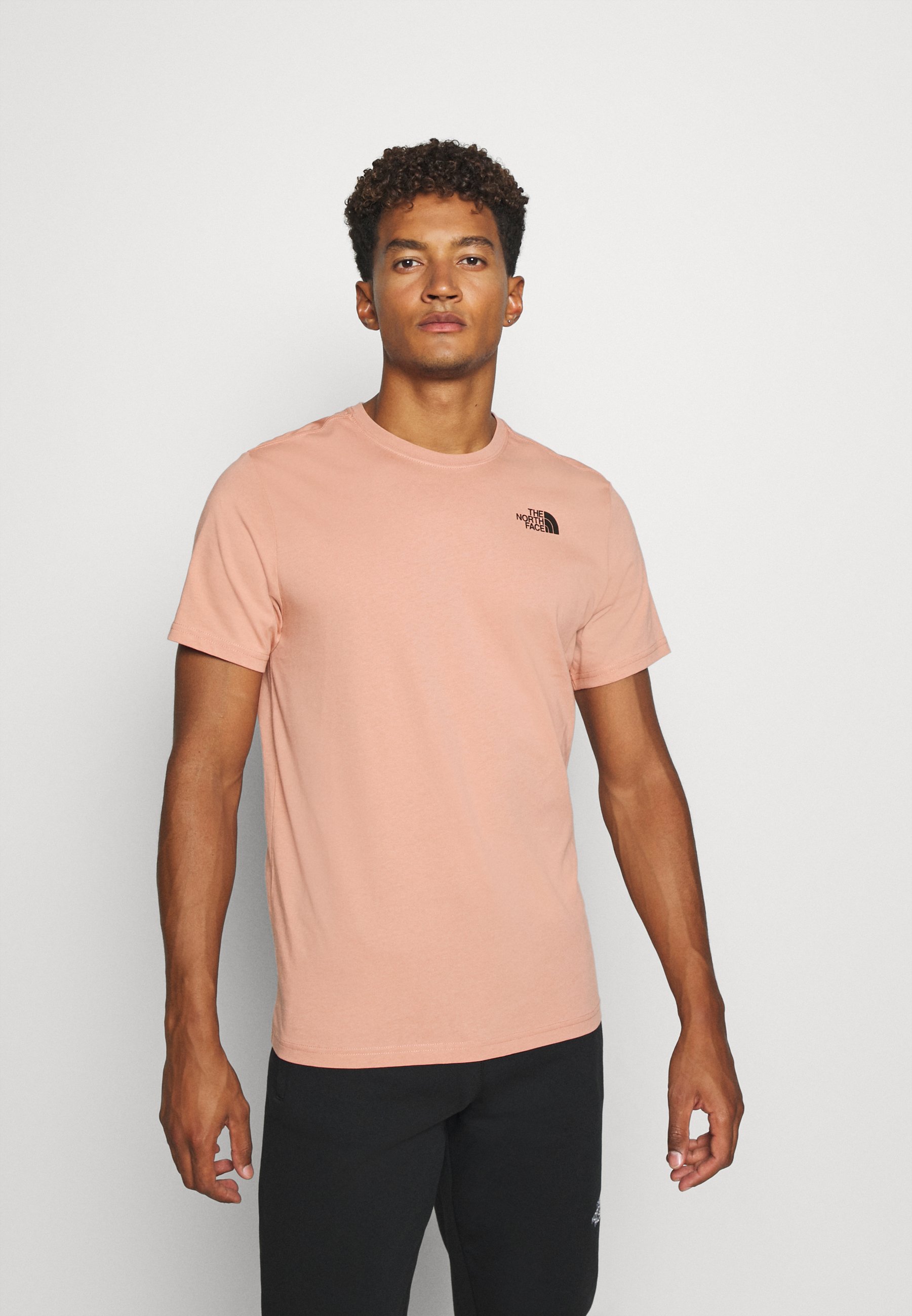 The North Face Redbox Tee Print T Shirt Pinkclay Pink Zalando Ie The North Face Redbox Tee Print T Shirt Pinkclay Pink Zalando Ie