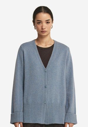 ULTRASOFT V-NECK - Cardigan - Light Blue
