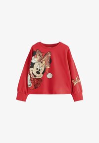 Neselectat, red sequin minnie mouse