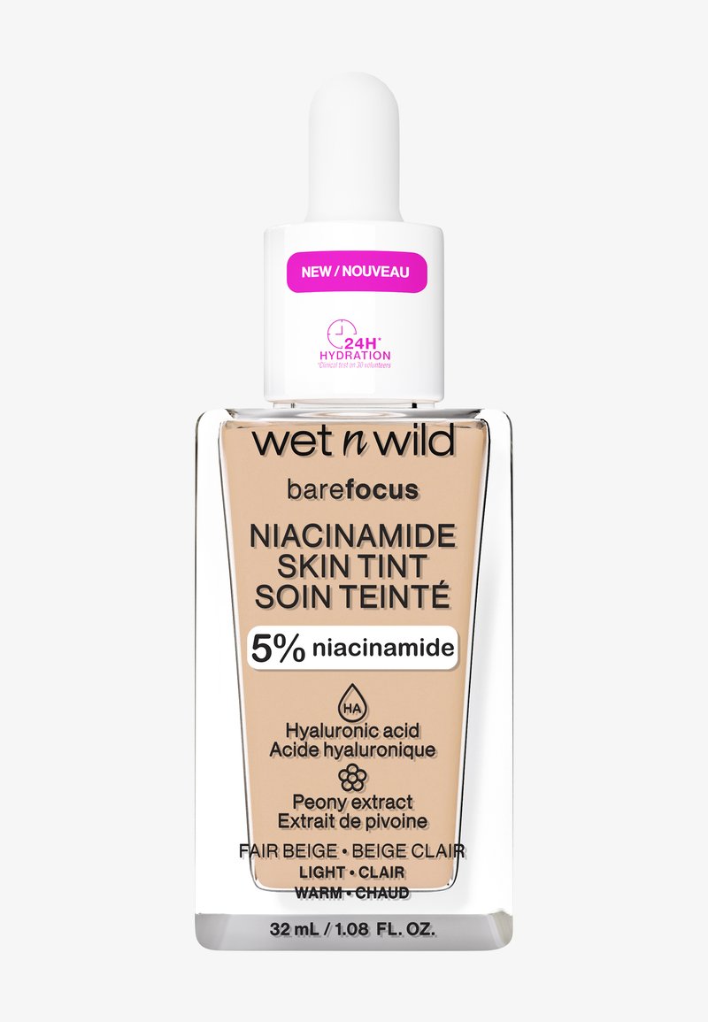 WET N WILD - BARE FOCUS NIACINAMIDE SKIN TINT - Hydratant teinté - fair beige, Agrandir