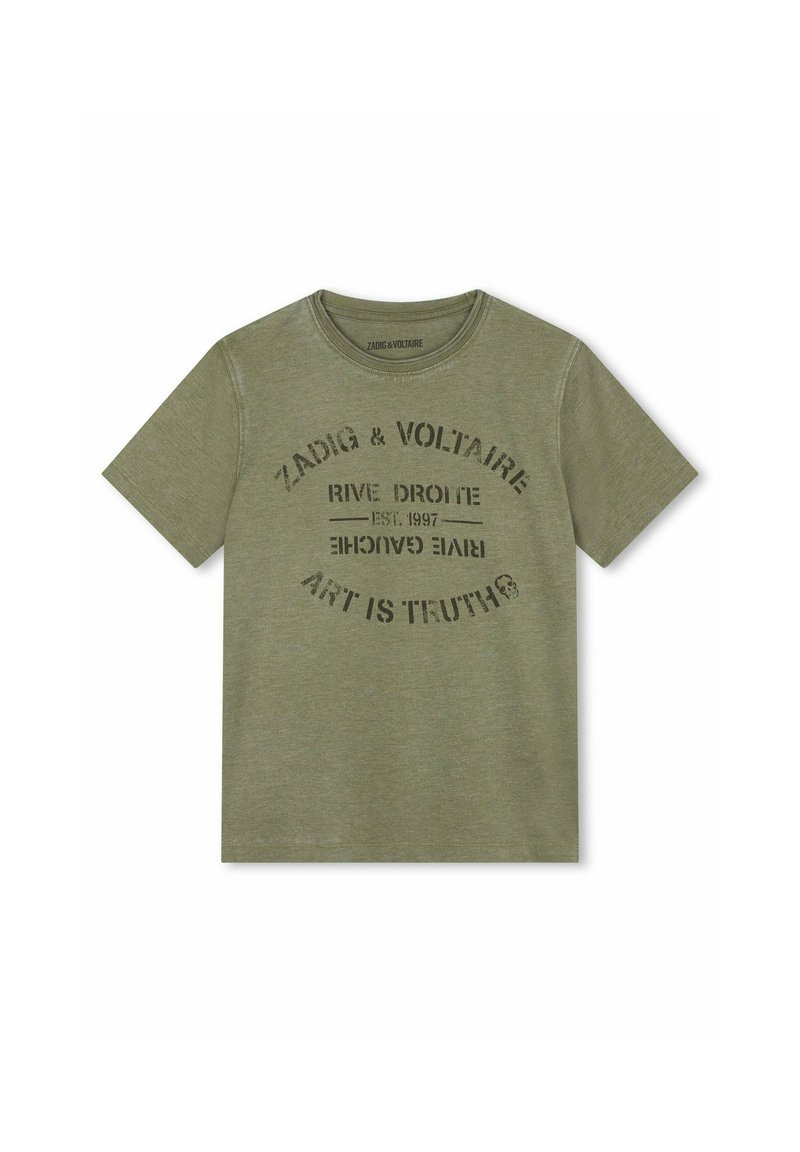 Zadig & Voltaire T-shirt print groen Zadig & Voltaire T-shirt print groen